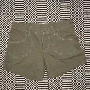 Kuhl  women’s quick dry hiking shorts - 2 - olive